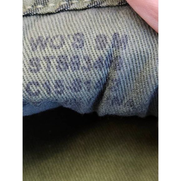 Olive Green Striped Sperry Topsiders size 9 - Picture 8 of 8